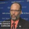 CARICOM Secretary-General Ambassador Irwin LaRocque at PAHO (Pan American Health Organisation) in Washington DC